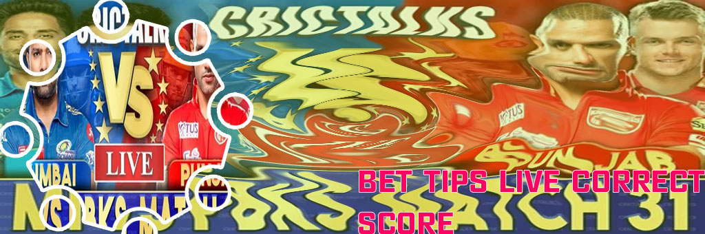 Live correct score today