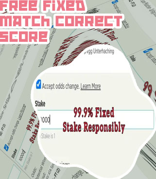 Today fixed match correct score free